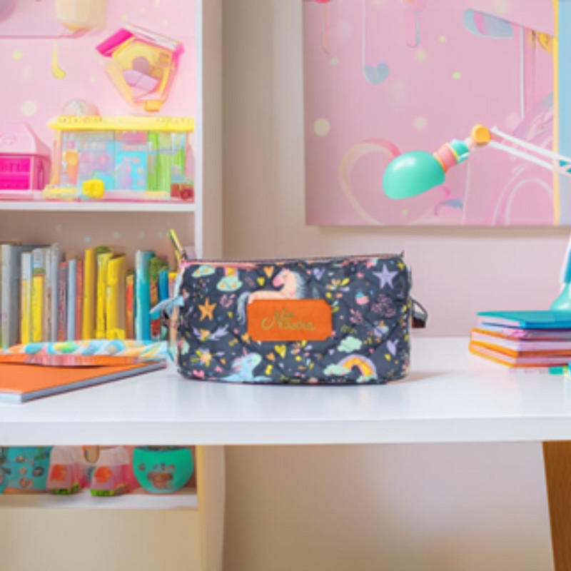Playful Plunge Multipurpose Travel Organizer | Compact Bag for Kids Baby Diaper & Accessory Organizer(Fairy Tale)