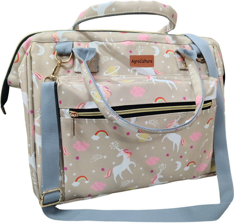 AgroCulture Baby Diaper Handbag Diaper Bag 3in1 maternity bag Diaper Sling bag Newborn Diaper Organiser Bag(Grey)