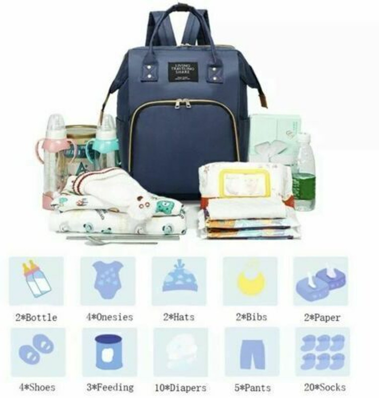 Duggu kids Baby Diaper Nappy Changing Baby Diaper Bag Mummy Bag Handbag baby mothers bag(Multicolor)