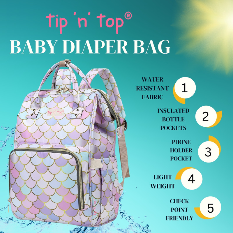 AgroCulture Baby Diaper Bag backpack Mother traveling Bag Diaper Organiser Kids Bag Premium Stylish Diaper backpack(Multicolor)