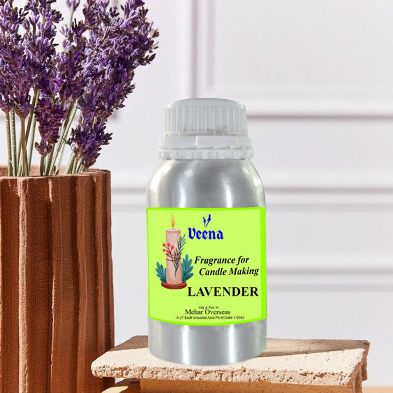 Veena Lavender Fragrance for Candle Making, Soap Making, Slime, Diffuser Perfume Room, Garden, bedding room, Office, Bar Diffuser(Purple)