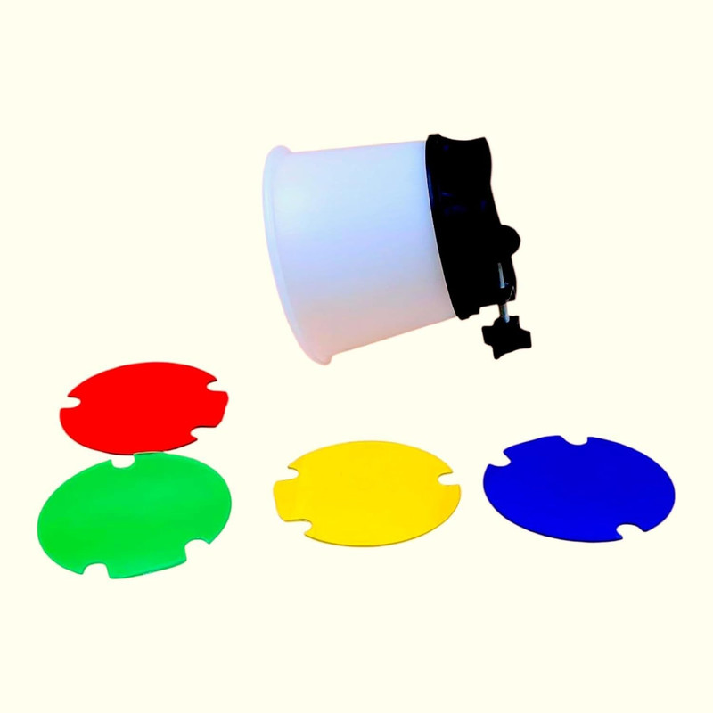 MILLETS Universal Flash Lambency Magnet Diffuser Light Softbox Speedlite Flash Magnet Diffuser Light Diffuser(Multicolor)