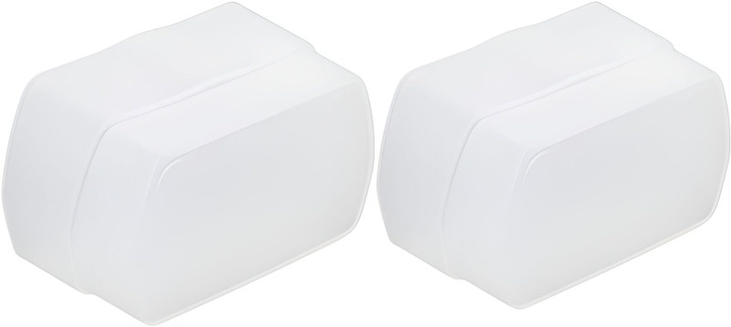 ZINROX Omni Flash Bounce Diffuser | Universal Reflector Soft Light | Speedlite Flash Camera Flash Diffuser(White)