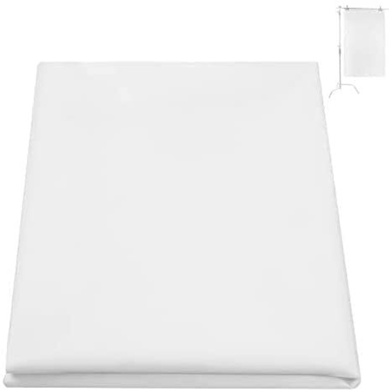 Cam cart 20Ftx5FT Nylon Silk White Seamless Diffusion Fabric for Lighting softbox Photography Diffuser(White)