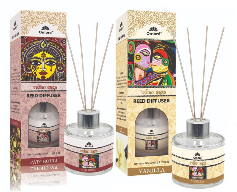 Ombre REED DIFFUSERS Home, Office, Car, Office Cabin, Cubicles, Stores Diffuser(Multicolor)