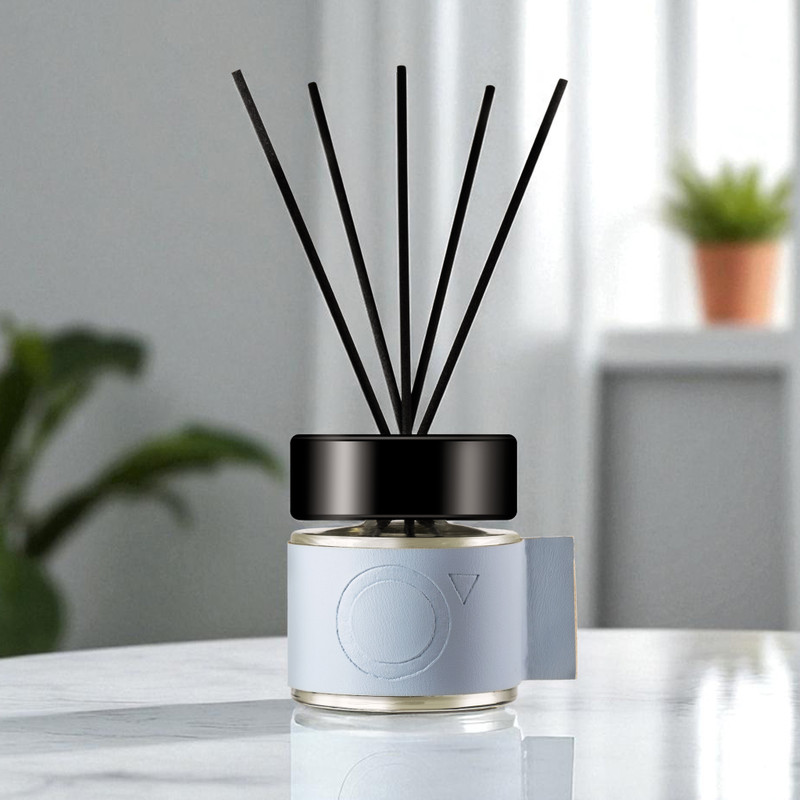 NARAYANTEXTILES Reed Diffuser Long-Lasting Natural Fragrance Oil, Air Freshener for Bedroom & Office Diffuser(Blue)