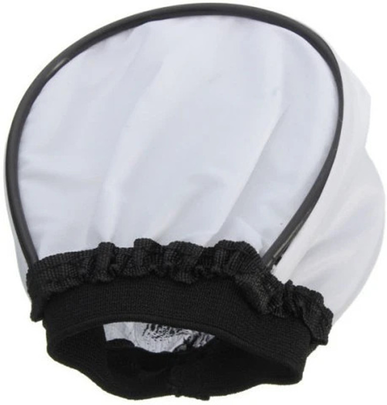 MILLETS Universal Soft Mini Flash Bounce Diffuser Cap FLASH Diffuser(White)