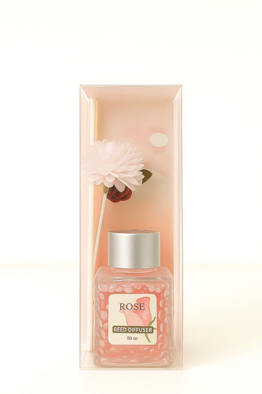 qtara Reed Diffuser Rose Reed Diffuser rose Diffuser(Pink)