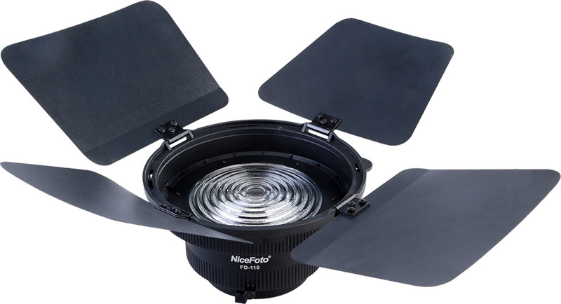 DIGITEK DFD-110 Fresnel Lens Bowens Mount Light Focusing Adapter with Honeycomb Grid Camera, Lens, DSLR Diffuser(Black)