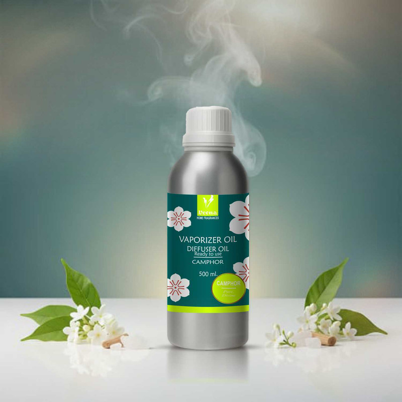 Veena Aroma Oil Diffuser, Burnar Oil, Candle Perfume Home Fragrance (Camphor 500 ml) Room, Garden, Bedding Room, Office, Bar Fragrance Diffuser(Multicolor)