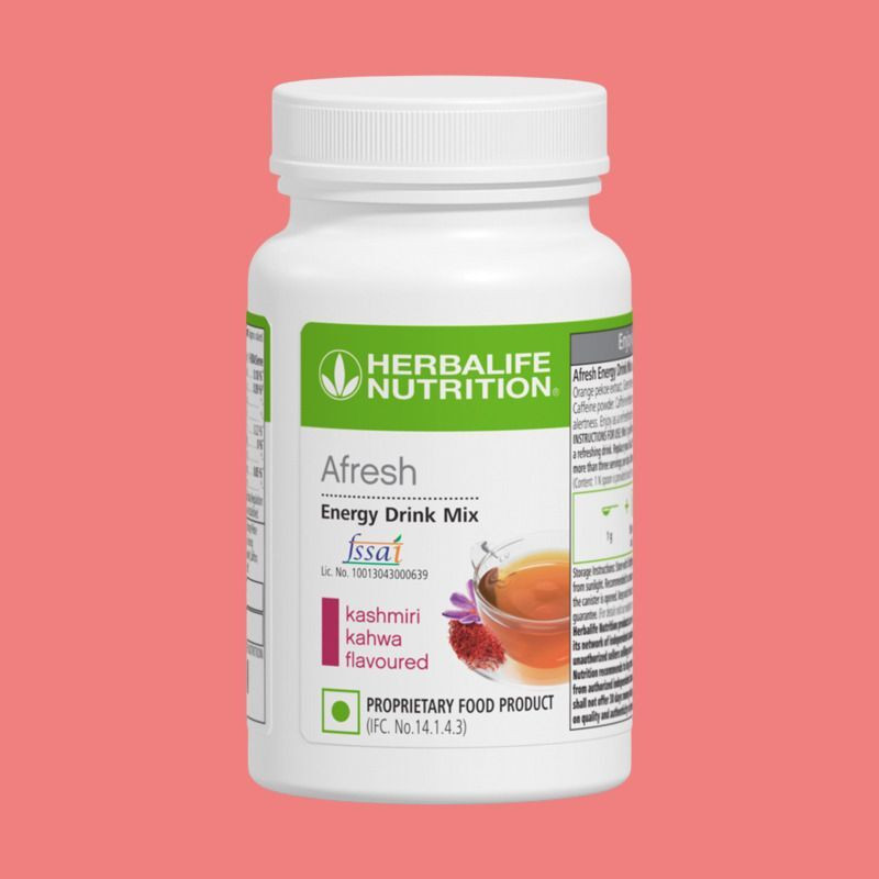 HERBALIFE ENERGY DRINK DRINK MIX KASHMIRI KAHWA FLAVOUR 40GM PACK ONE | KESAR Drink(40 g)