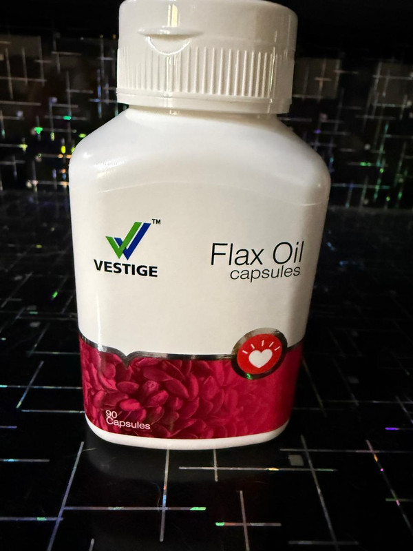 isha herbal store Vestige Flax oil -90 Capsule UNFLAVORED Capsules(100 g)