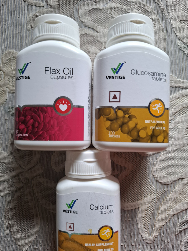 Vestige FALX OIL+ CALCIUM+ GLUCOSAMINE(1 Items in the set)