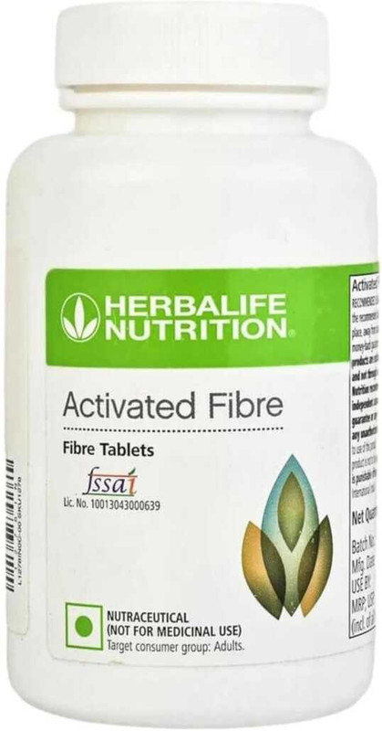 HERBALIFE Activated Fiber Tablet (90 Tablets 1 Packs) (90 mg) UNFLAVOR Tablet(100 g)