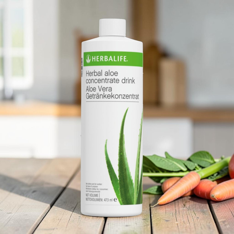 FitRams HERBALIFE ALOE CONCENTRATE ORIGNAL 500ML 1 PACK. UNFLAVOUR Gel(500 g)