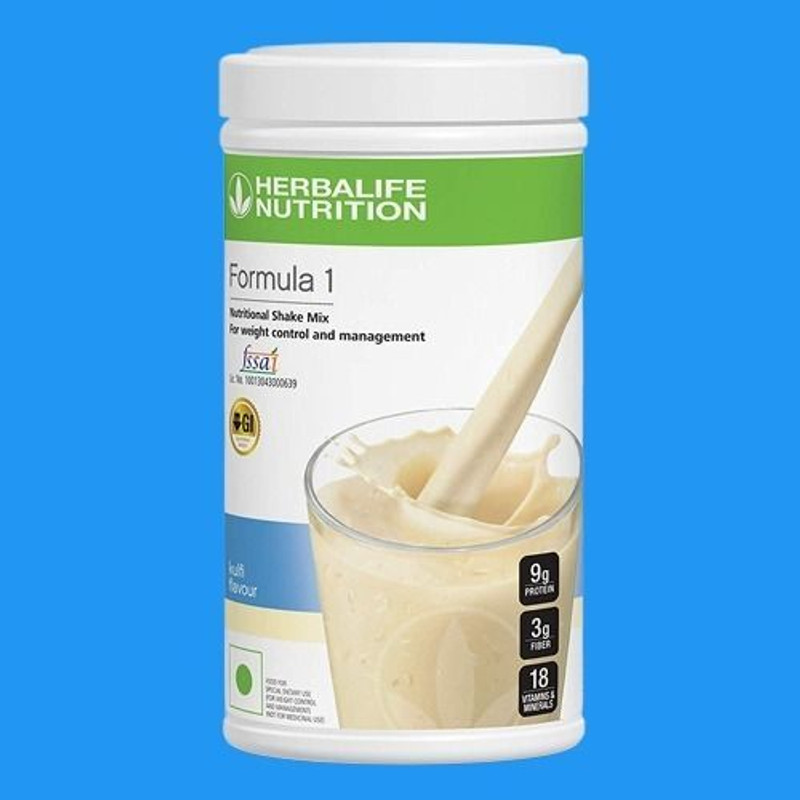 HERBALIFE Formula 1- Nutritional Shake Mix -Vanilla- 500 Gms | VANILLA Powder(500 g)
