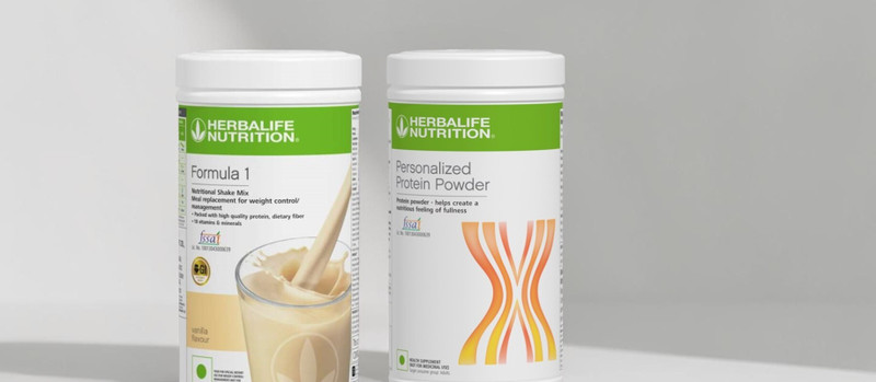FitRams HERBALIFE (VANILLA SHAKE/P.P.400G) PACK 2 VANILLA Powder(900 g, Pack of 2)