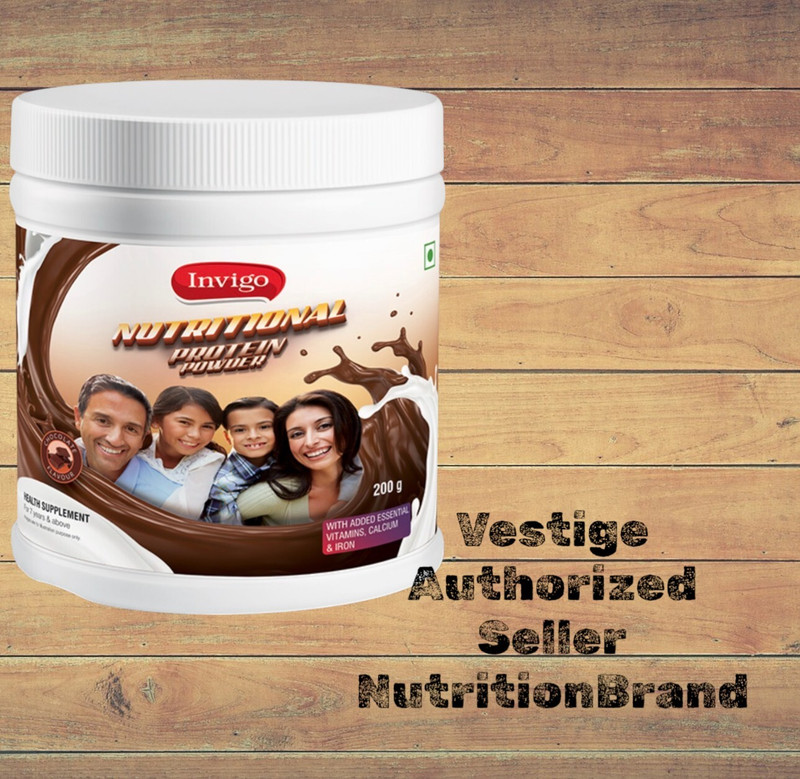 Vestige CHOCOLATE PROTEIN POWDER 200G PACK OF 1 CHOCOLATE Powder(200 g)