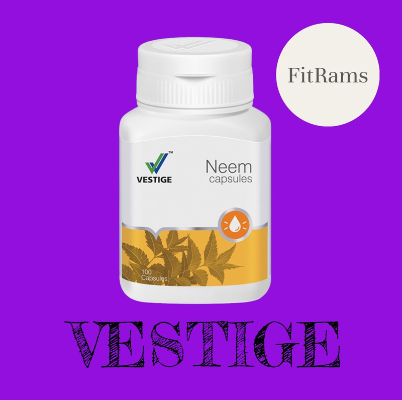 FitRams {VESTIGE NEEM CAPSULES PACK 1,} UNFLAVOUR Capsules(100 g)