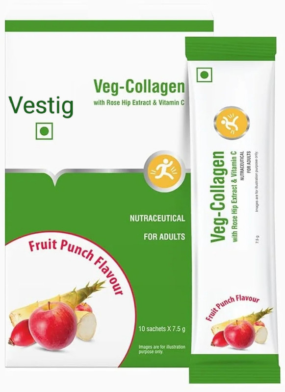 Vestig VEG COLLAGEN Unflavoured Powder(10 No)