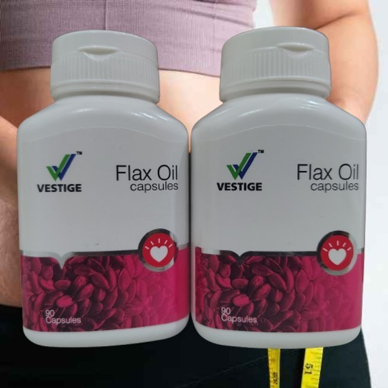 Vestige Flax oil Plan Capsules(180 No, Pack of 2)