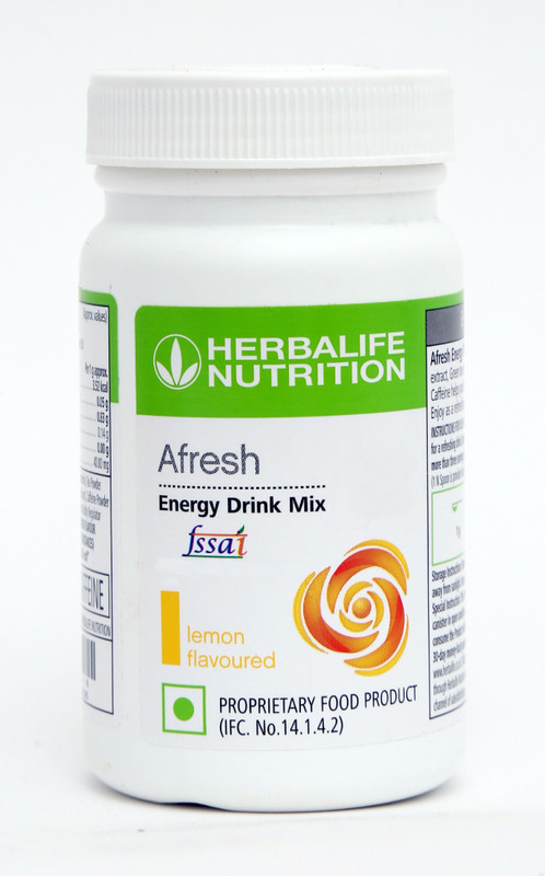 HERBALIFE Afresh Energy Drink Mix - 50 g (Lemon) | LEMON Powder(50 g)