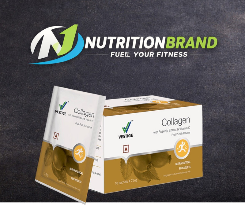 FitRams VESTIGE COLLAGEN POWDER PACK 1. UNFLAVOR Powder(100 g)