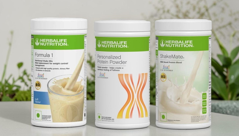 FitRams HERBALIFE (KULFI SHAKE/SHAKEMATE/P.P.400G) PACK 3 kulfi Powder(1400 g, Pack of 3)