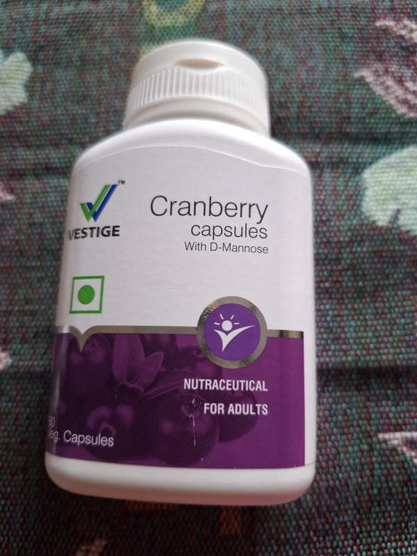 Vestige cranberry capsule | unflavored Capsules(100 g)