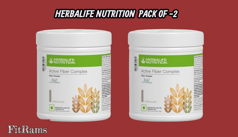 FitRams HERBALIFE ACTIVE FIBER COMPLX-200GM 2 COMBO UNFLAVORED Powder(400 g, Pack of 2)