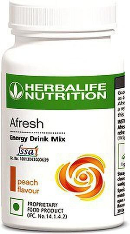 HERBALIFE NEW-AFRESH Energy Drink - Peach Flavor For Weight Loss Peach Powder(50 g)