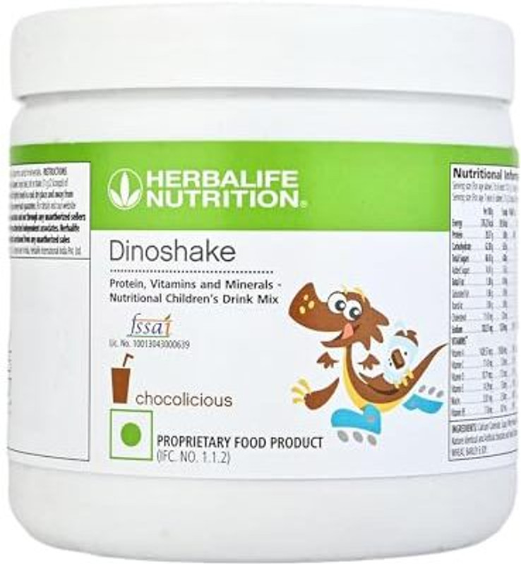 Herbalife Nutrition Dinoshake 200 grams (Chocolate) Chocolocius Powder(200 g)
