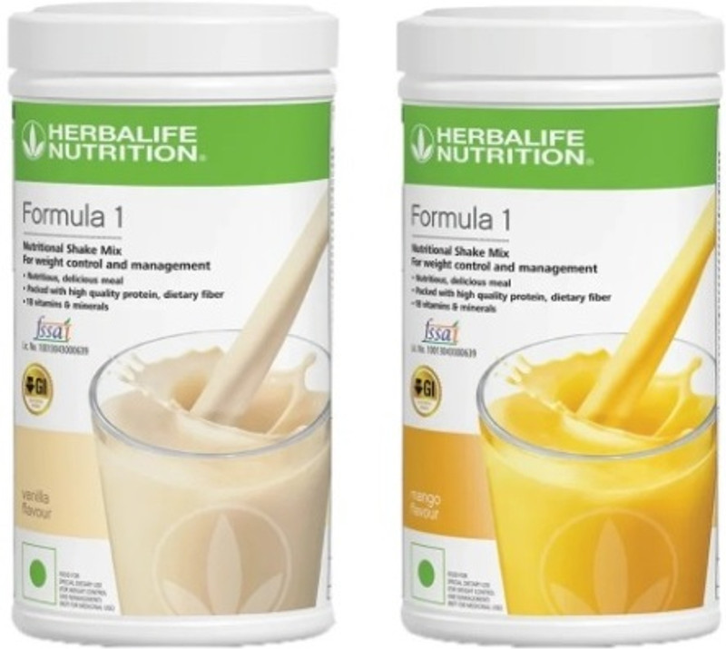 HERBALIFE VANILLA MANGO SHAKE SPECAIL MANGO, VANILLA Powder(1000 g, Pack of 2)