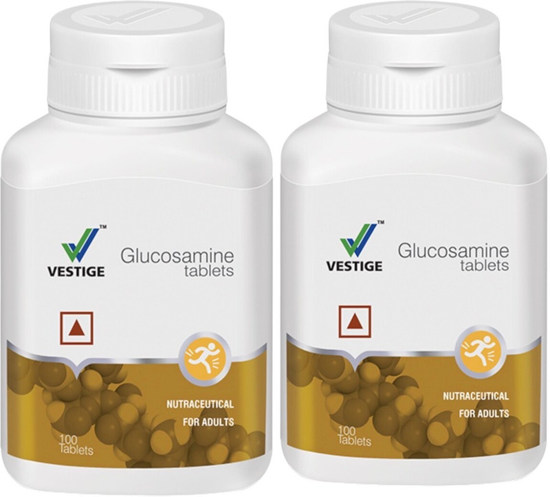FitRams VESTIGE GLUCOSAMINE 100 TABLETS PACK 2 UNFLAVOUR Tablet(200 g, Pack of 2)