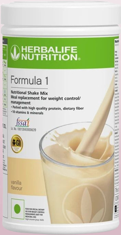 HERBALIFE Vanilla Flavor Plant-Based Protein (500 g, Vanilla) VANILLA Powder(508 g, Pack of 4)