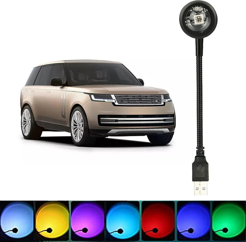 WRADER DISCO Light DJ Projection Light 7 Colors and 9 Functional Modes Triber Car Disco Shower Laser Light(Ball Diameter: 4 cm)