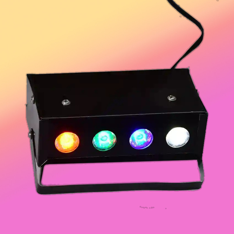 HexaGear RGB LED Festival Party Light – Compact, Adjustable Speed Lamp Disco Ball Set(Ball Diameter: 10 cm)