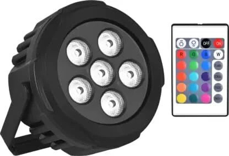 LKA Party Light of 18 LEDs Party Decor Light with Multicolor Dj Light(Pack of 1) Single Disco Ball(Ball Diameter: 16 cm)