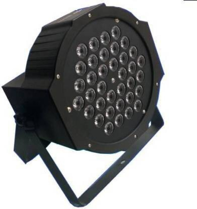 Universal Trades 12 Leds Dmx 512 Rgb Color Mixing Wash Par Light For Disco Diwali Christmas Wedding Party Show Live Concert Stage Lighting (Black) Single Disco Ball(Ball Diameter: 12 cm)
