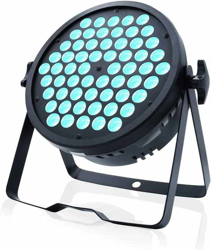 sunever 60x3 LED Slim Flat Par Stage Lights Single Disco Ball(Ball Diameter: 30 cm)