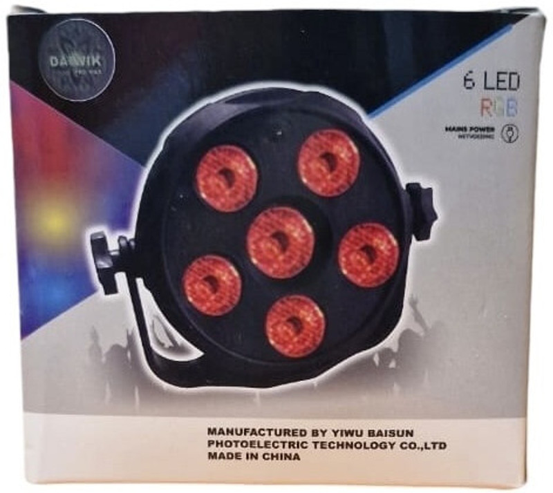 TRUDO 36 Led Par/Disco/Stage Light 36 * 3W Mini Par Light-vd Single Disco Ball(Ball Diameter: 18 cm)
