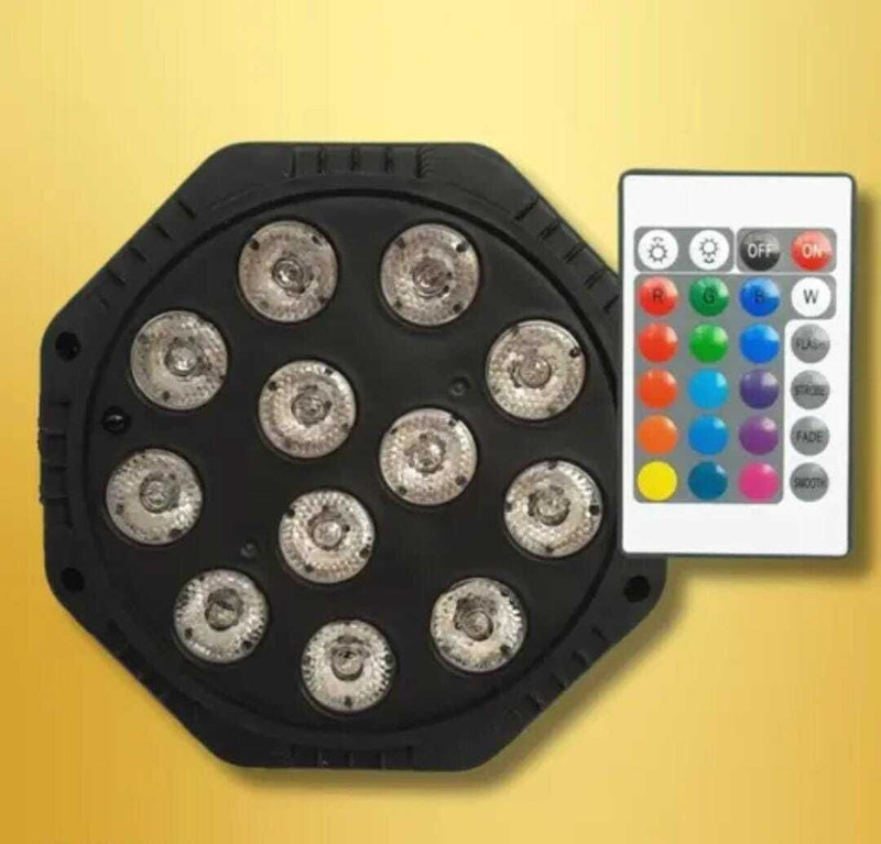 RTQ FASHION 12 Par Light Disco Ball Set(Ball Diameter: 10 cm)