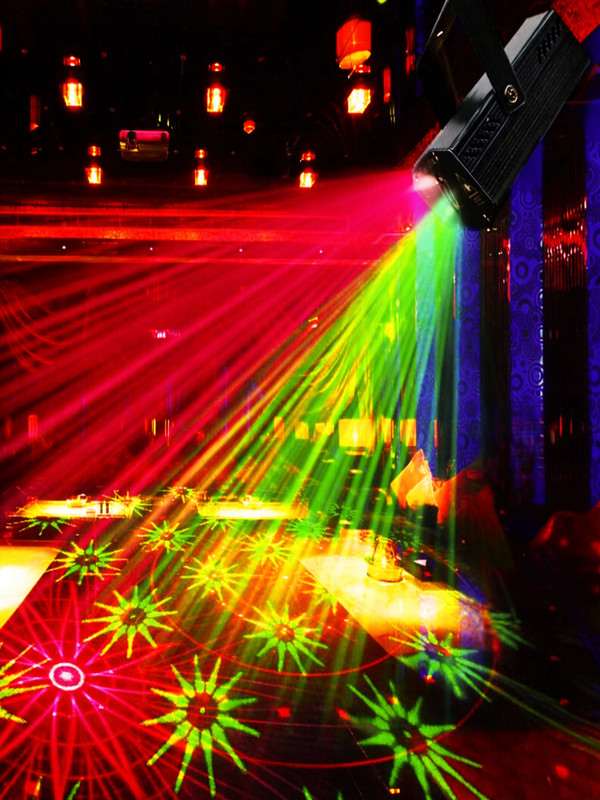 Vespa Laser Projector Light 6 mode for Home, Party, Outdoor Decoration Shower Laser Light(Ball Diameter: 5 cm)
