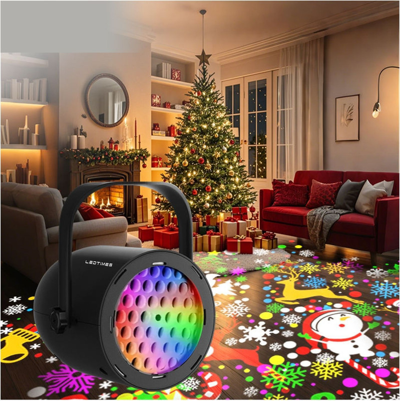 LED TIMES Festive Light Show - USB Powered for Indoor & Outdoor Use Single Disco Ball Single Disco Ball(Ball Diameter: 10 cm)