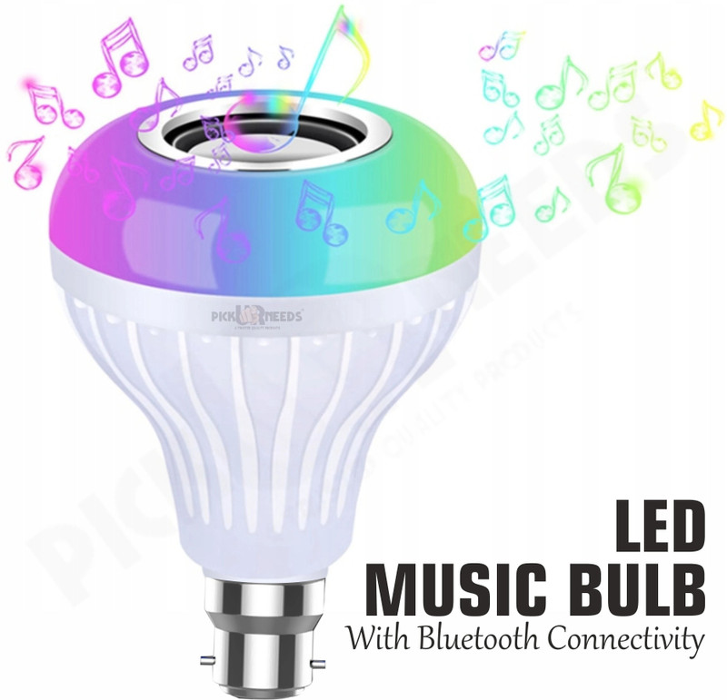 Pick Ur Needs Bluetooth Speaker Smart Music Bulb for Party Home Halloween Christmas Decoration Disco Ball Set(Ball Diameter: 10 cm)
