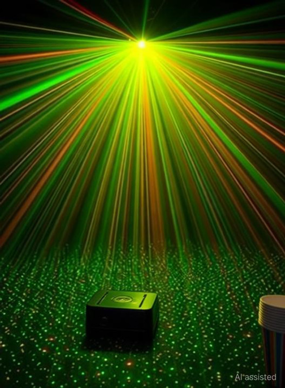 KAVYARA Led Mini Dj Laser Stage Light for DJ Disco Party Stage Lighting Weddings Party Shower Laser Light(Ball Diameter: 5 cm)