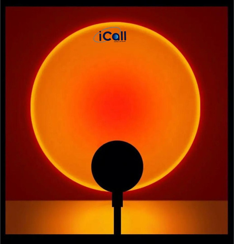 iCallMart Flexible Sunset Light with 7 Colors + 13 Functional Modes for Seltos Car & SUVs Single Disco Ball(Ball Diameter: 8 cm)