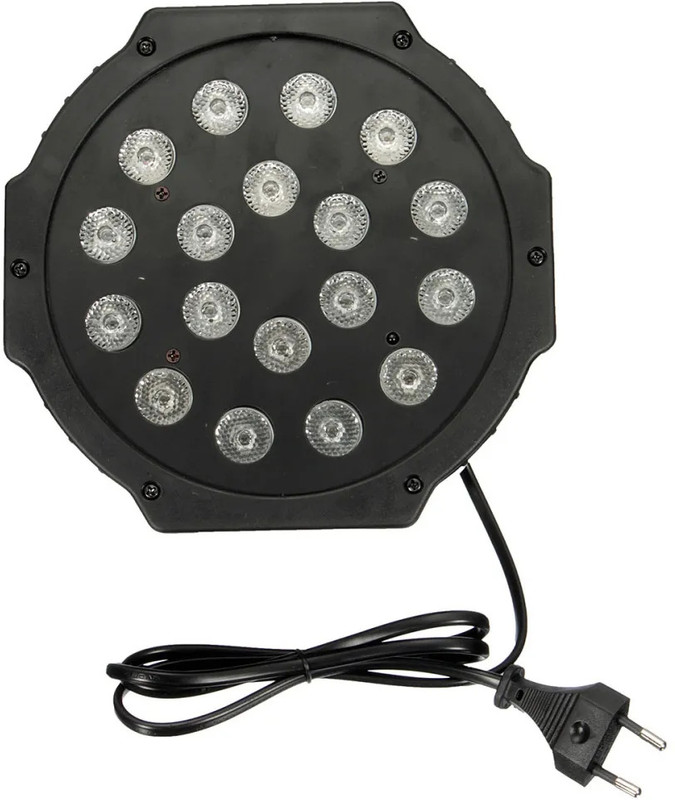 TRUDO AC90-240V 16W 16 LED RGB Stage Par Light-zg Single Disco Ball(Ball Diameter: 17 cm)