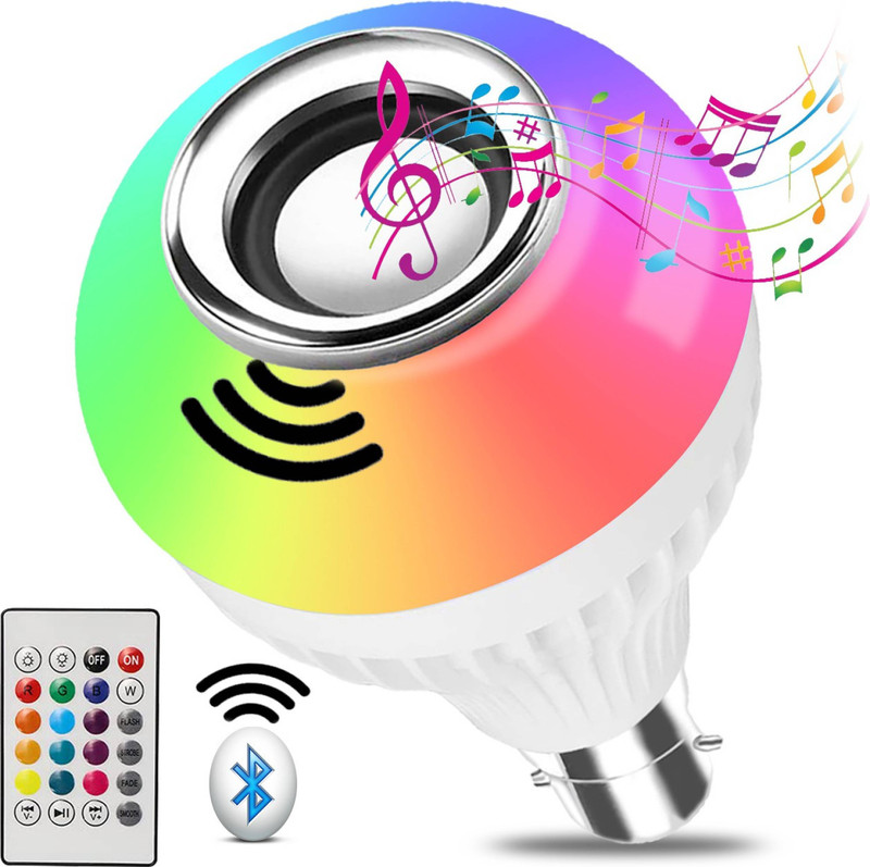 mahdav Multicoloured Disco Bulb Single Disco Ball(Ball Diameter: 10 cm)