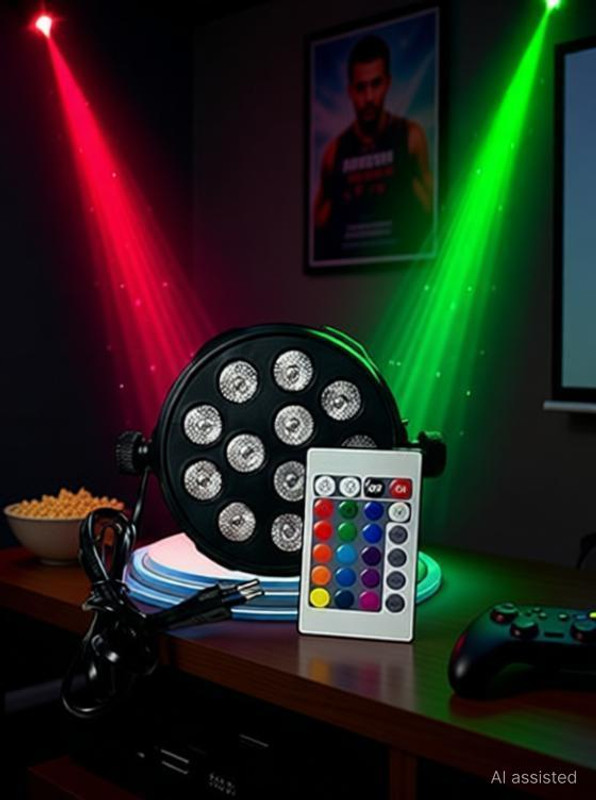 LACT ENTERPRISE DJ LIGHT Dual Disco Ball(Ball Diameter: 8 cm)